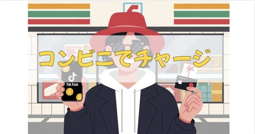 TikTokのコインチャージのやり方・コンビニでの課金方法まとめ（ファミマ・セブン・ローソン）